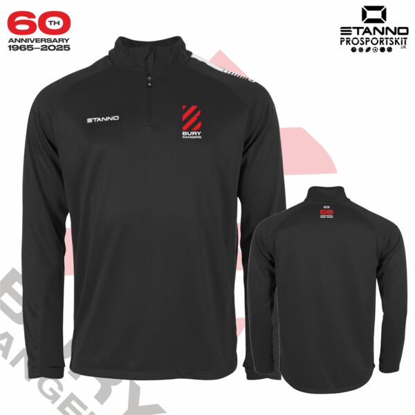 Bury Rangers Coach First Half Zip Training Top Thumbnail